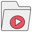 Video Folder Files Icon
