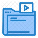 Video Folder Media Folder Movie Folder Icon