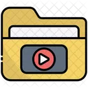 Video Folder Files Icon