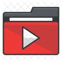 Video Folder Collection Icon