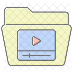 Video Folder  Icon