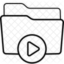 Video Folder Document File Icon