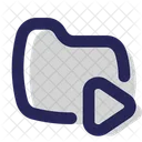 Video Folder Vide Multimedia Icon