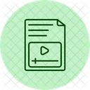 Video Format Media Icon