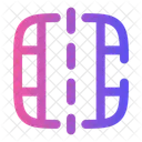 Video Frame Cut Music Sound Icon