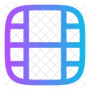 Video Frame Film Frame Reel Icon