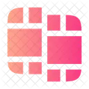 Video Frame Film Frame Reel Icon