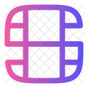 Video Frame Film Frame Reel Icon