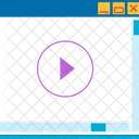 Video Fram Play Icon