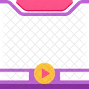 Video Fram Play Icon