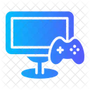 Video Game Screen Monitor Icon