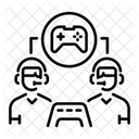 Video Game Partners Best Friends Icon