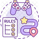 Video Game Rules Icon