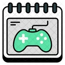 Calendar Video Game Schedule Planner Icon