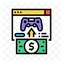 Video Game Subscription Buying Video Icon