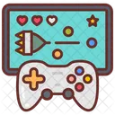 Video Games Games Fun Time Icon