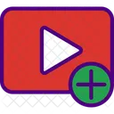 Video hinzufügen  Symbol