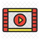 Video Clip Recording Icon