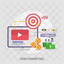 Video Marketing Money Icon