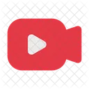 Video Camera Screen Record Icon