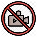 Video Camera Sign Icon