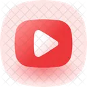 Video Camera Youtube Video Player 아이콘
