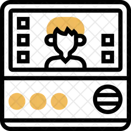 비디오 인터콤  아이콘