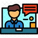 Video Interview Virtual Interview Remote Interview Icon