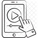 Videoklick Online Video Digital Video Icon