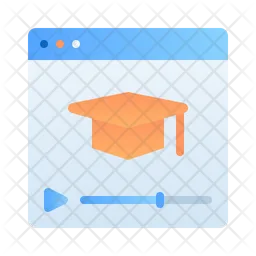 Video learning  Icon