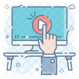 Video Learning  Icon