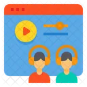 Lesson Learning Video Icon