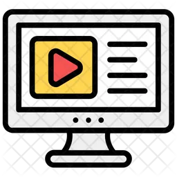 Video Learning  Icon