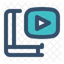 Video Learning Lesson Icon
