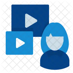 Video Learning  Icon