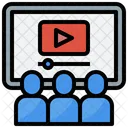Video Learning Knowledge Browser Icon
