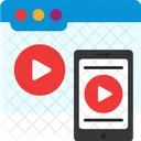 Video Learning  Icon