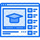 Video Lecture Online Icon