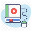 Video Lecture Education Online Learning Icon