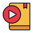 Video Lecture Play Book Icon