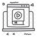 Video Lernen Lehrvideo Video Tutorial Symbol