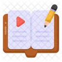 Video Education Video Lesson Video Learning Icon
