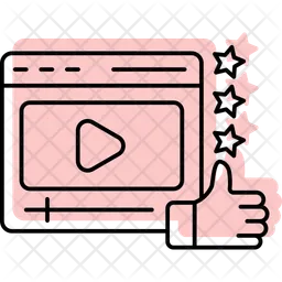 Video-Likes  Symbol