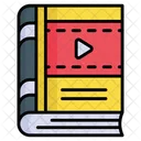 Video Livro Educacional Ícone