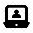 Videollamada Llamada En Linea Llamada En Vivo Icono
