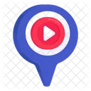 Video Location Direction Gps Icon