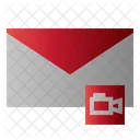 Mail Video Message Icon