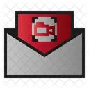 Mail Video Message Icon