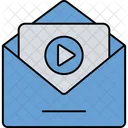 Video Mail Ads Advertisement Icon