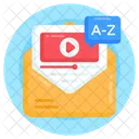 Language Mail Video Mail Email Icon
